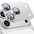 Uyiton for iPhone 17 Pro Max Camera Lens Protector, Metal Frame Glass Cover