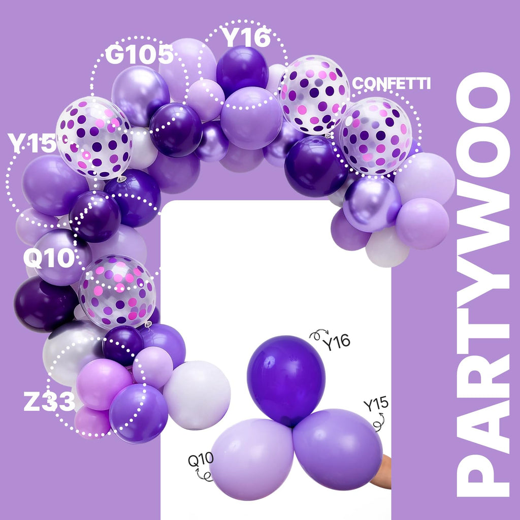 PartyWoo Christmas Balloons 66pcs Santa Xmas Tree Candy Cane Foil Balloons