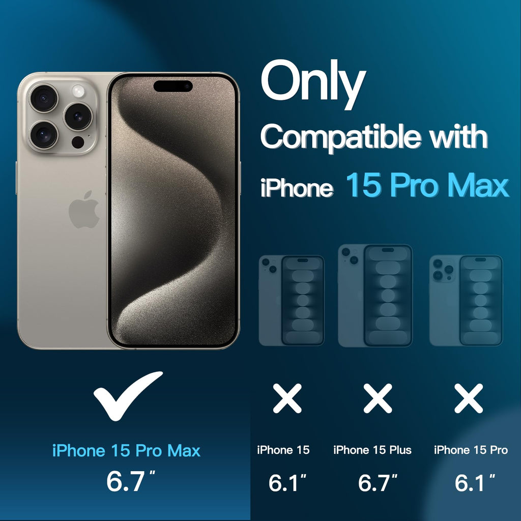 JETech Screen Protector for iPhone 18 Pro Max/17 Pro Max, 3-Pack