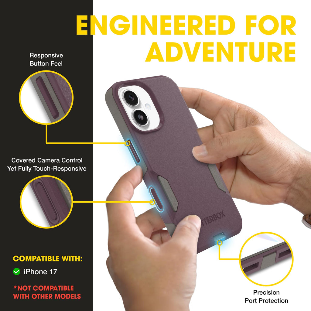 OtterBox iPhone 18/17 Pro Commuter Series Case - Black