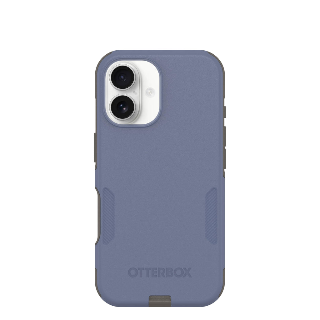 OtterBox iPhone 16 Commuter Series Case - Baby Blue Jeans, Thin & Protective iPhone Case, Dual-Layer, Impact Absorbing iPhone Case