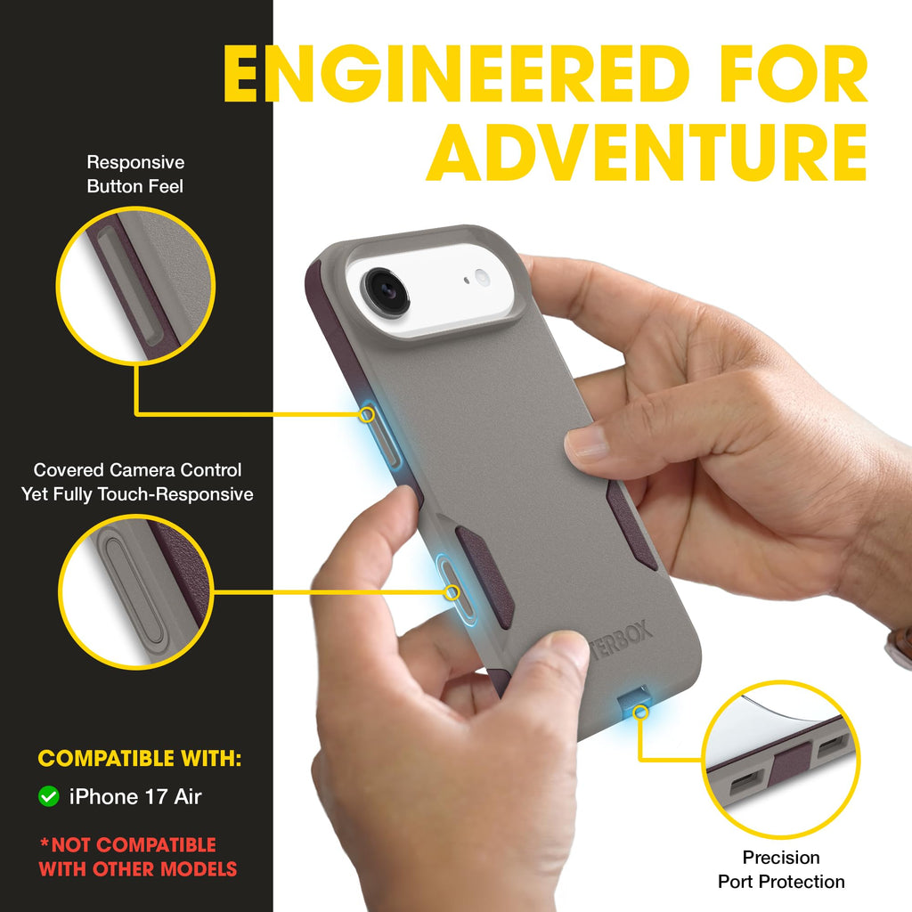 OtterBox iPhone 18/17 Pro Commuter Series Case - Black