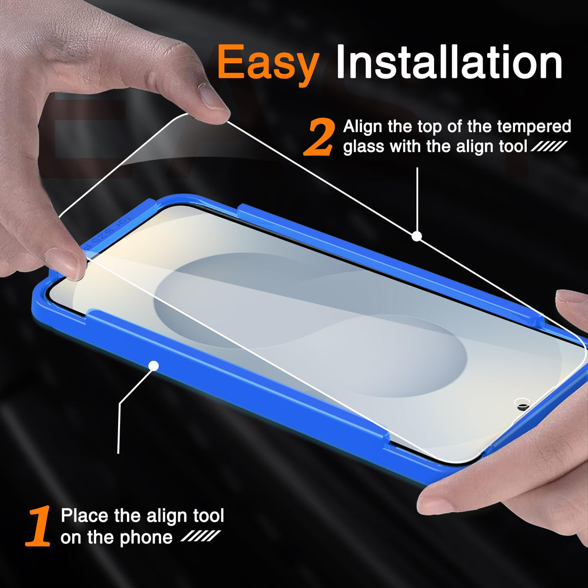 Wiaocit Tempered Glass Screen Protector for Samsung Galaxy A17 5G