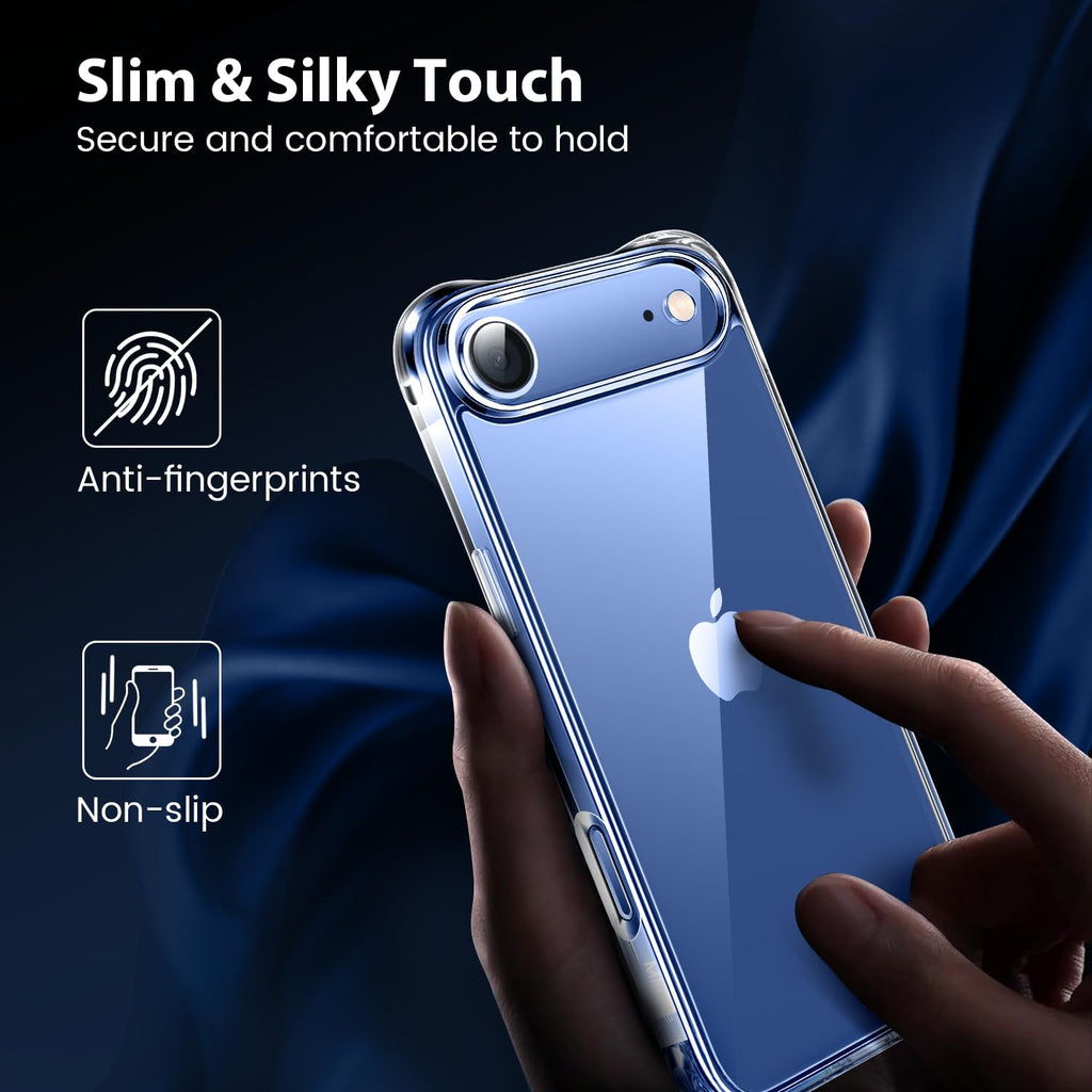 Mkeke for iPhone 18 Pro Max Case Clear [Not-Yellowing]