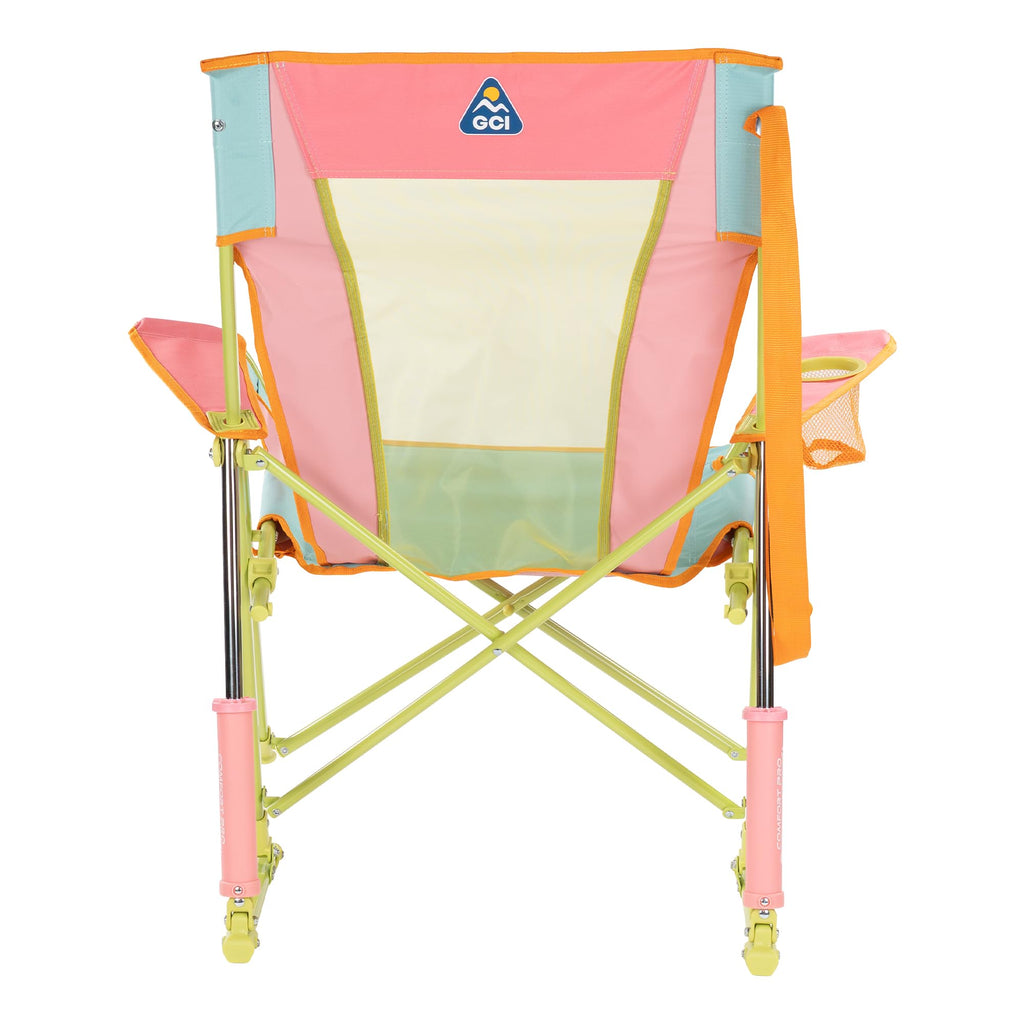 GCI Outdoor Comfort Pro Rocker Camping Chair - Indigo Blue