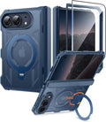 FNTCASE for Motorola Razr 2026/2025 Case with 360 Spin Magnetic Kickstand