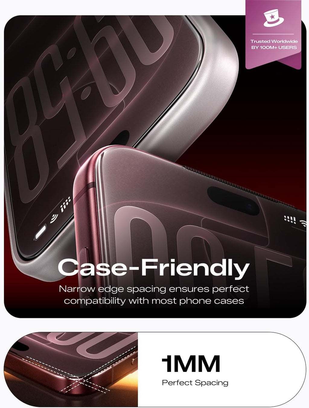 MAGIC JOHN for iPhone 18 Pro Max Screen Protector Easy Installation