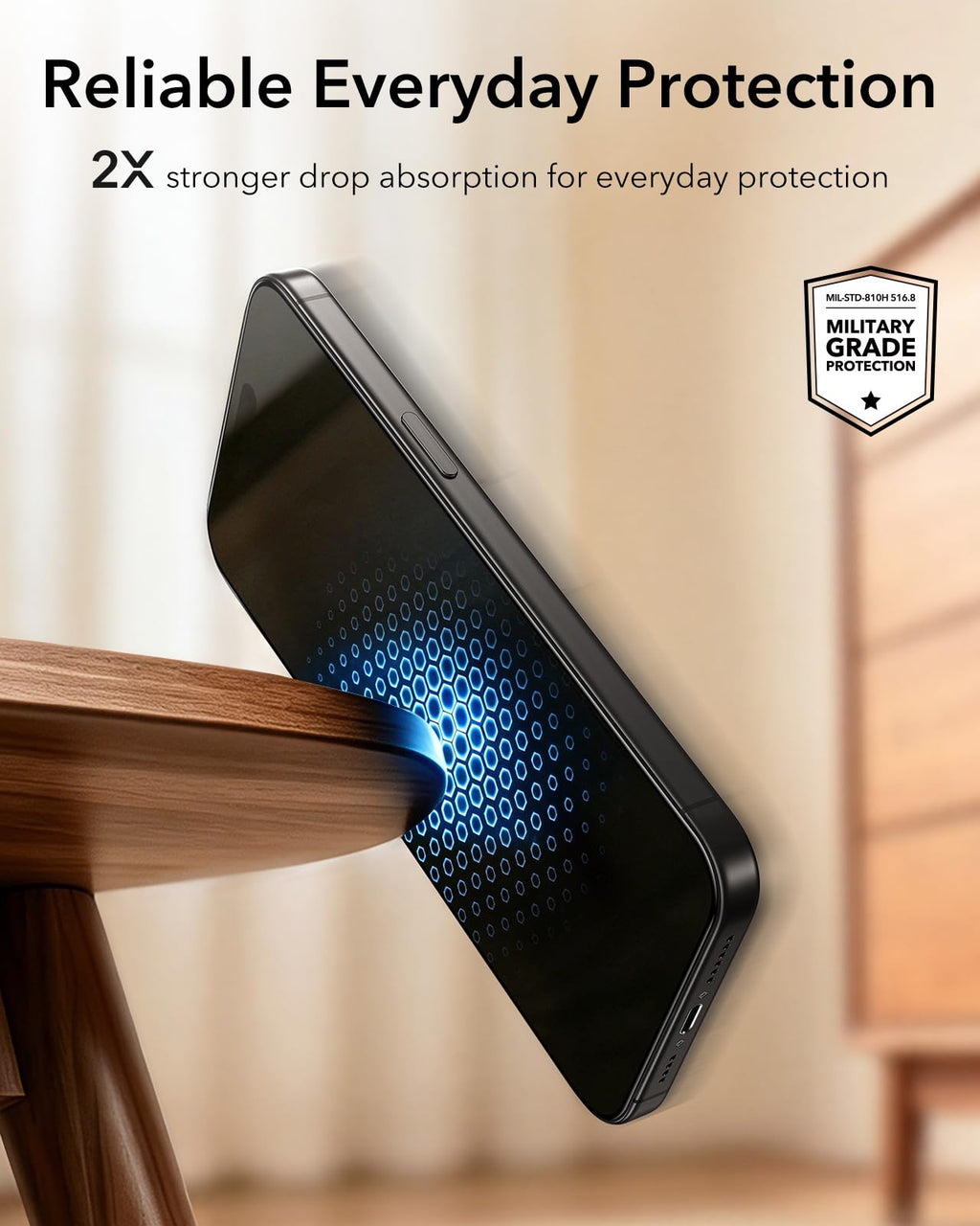 ESR 3 Pack for iPhone 17 Pro Screen Protector, Classic
