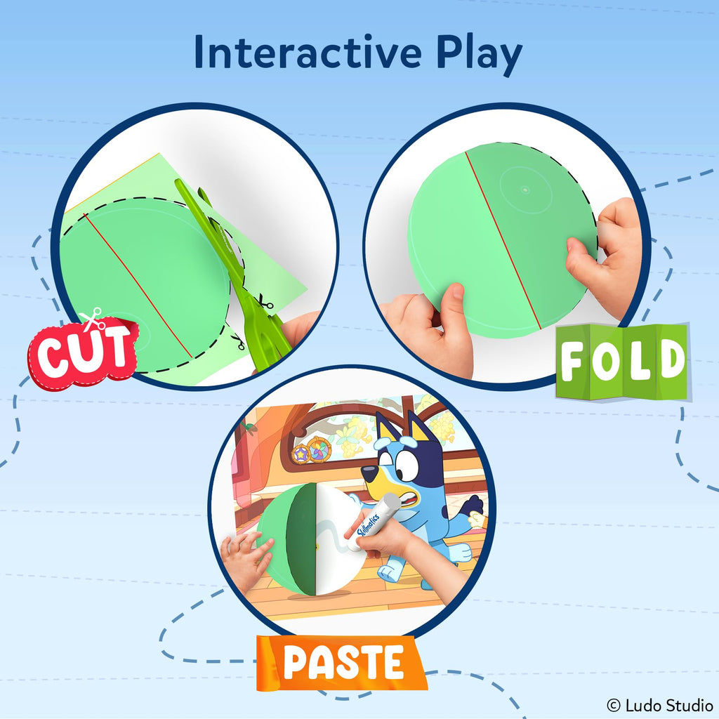 Skillmatics Snip Snip, Scissor Skills, Felt Craft Activity, Gift for Kids