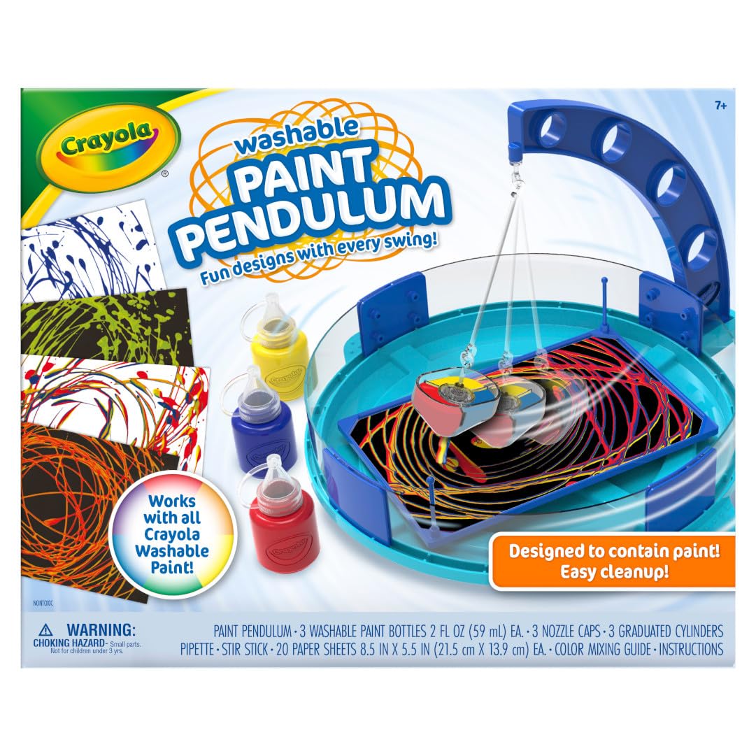 Crayola Washable Kids Paint Set (12ct), School Supplies for Kids, Classic and Glitter Paint, Classroom Essentials, Toddler Painting Kit, Ages 3+ [Amazon Exclusive]