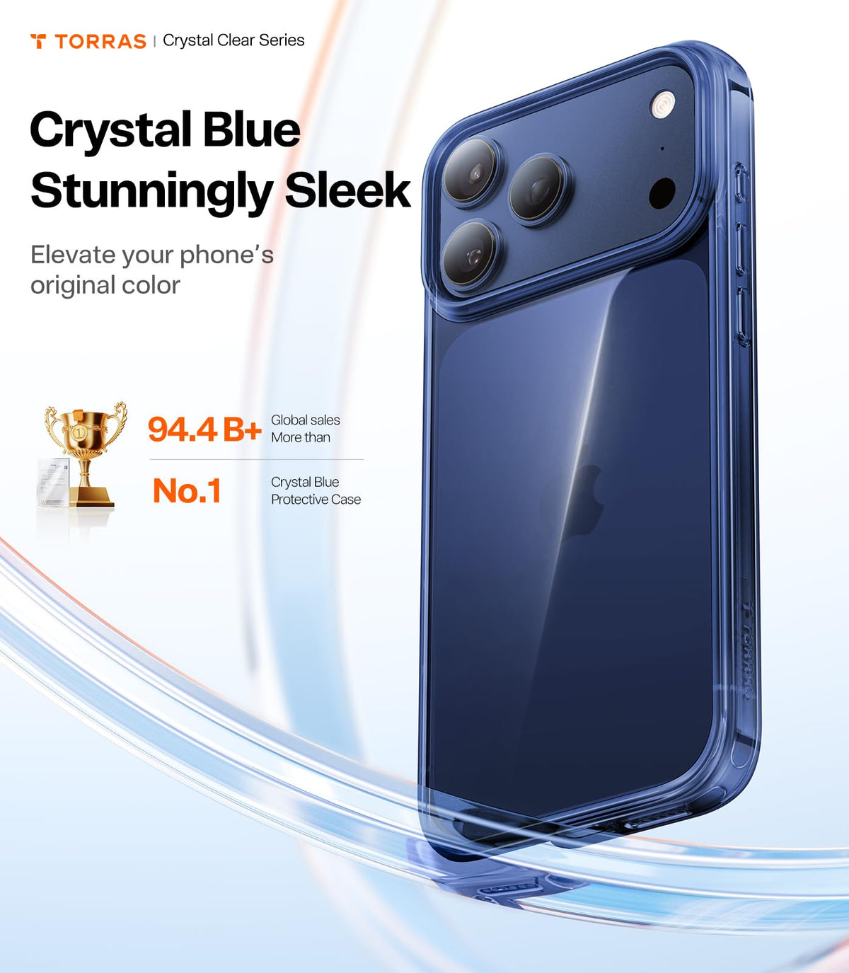 TORRAS for iPhone 14 Pro Max Case, Anti-Yellowing, Crystal Clear