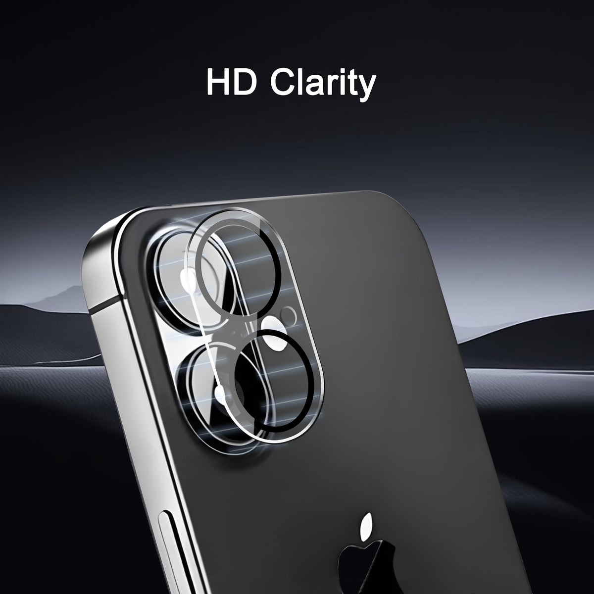 Ailun Screen Protector + Camera Lens Protector for iPhone 16, 3+3 Pack