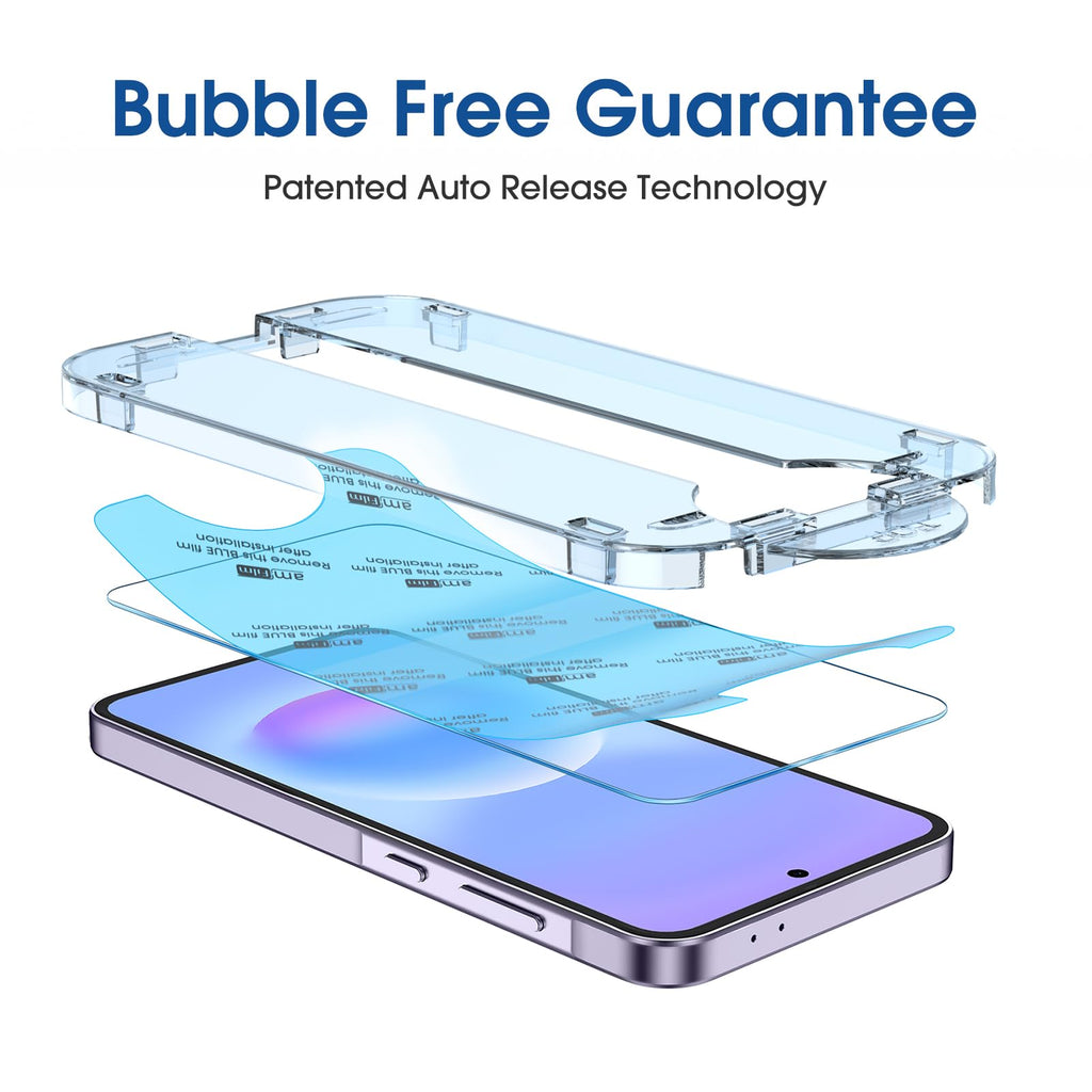 amFilm OneTouch for Samsung Galaxy S24 Ultra Screen Protector TemperedGlass