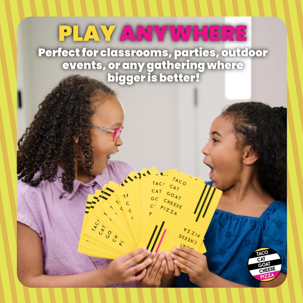 Taco Cat Goat Cheese Pizza Card Game by Taco Cat Games, Age 7+, 2-8 Players