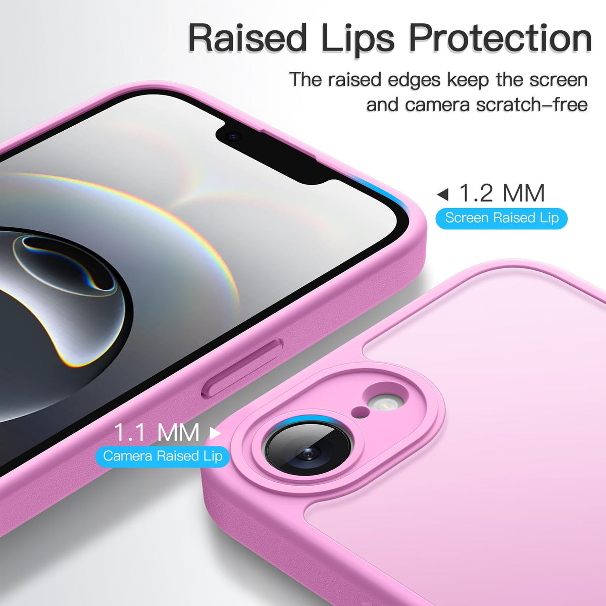 JETech Matte Case for iPhone Air, Black