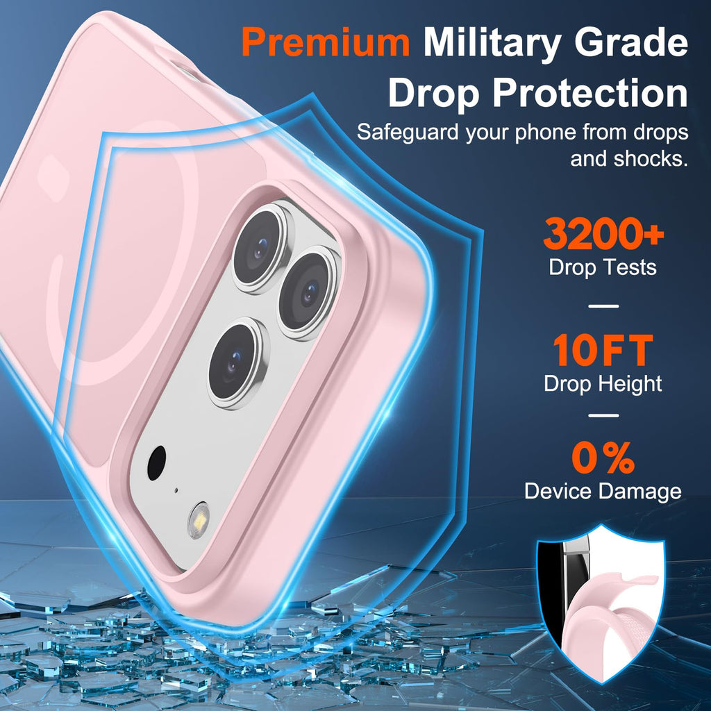 SUPFINE Magnetic for iPhone 18 Pro Max/17 Pro Max Case Dark Blue
