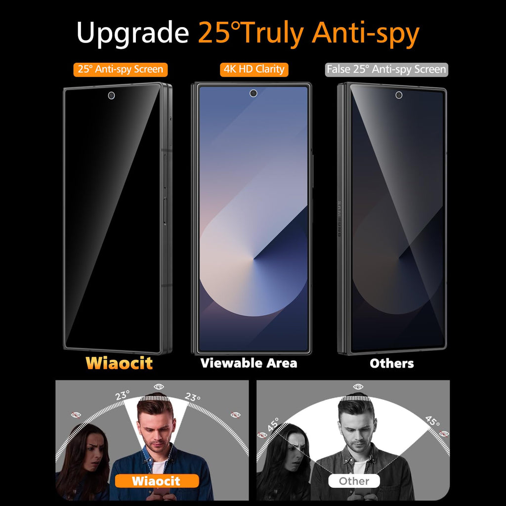 Wiaocit Tempered Glass Screen Protector for Samsung Galaxy A17 5G