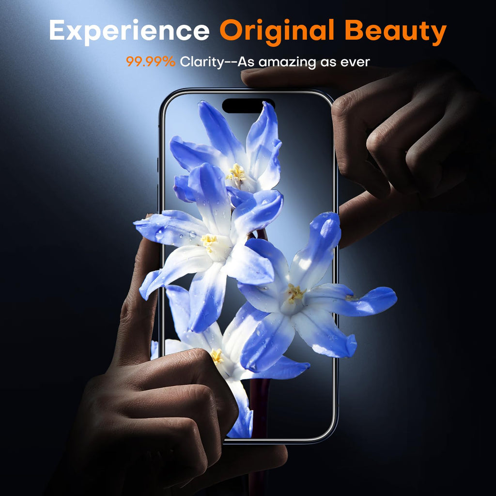 TOCOL for iPhone 17 Pro Max Screen Protector, Easy Installation