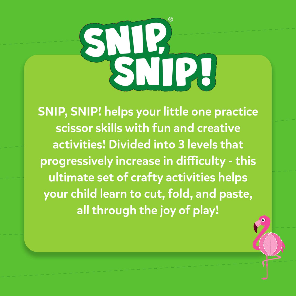 Skillmatics Snip Snip, Scissor Skills, Felt Craft Activity, Gift for Kids