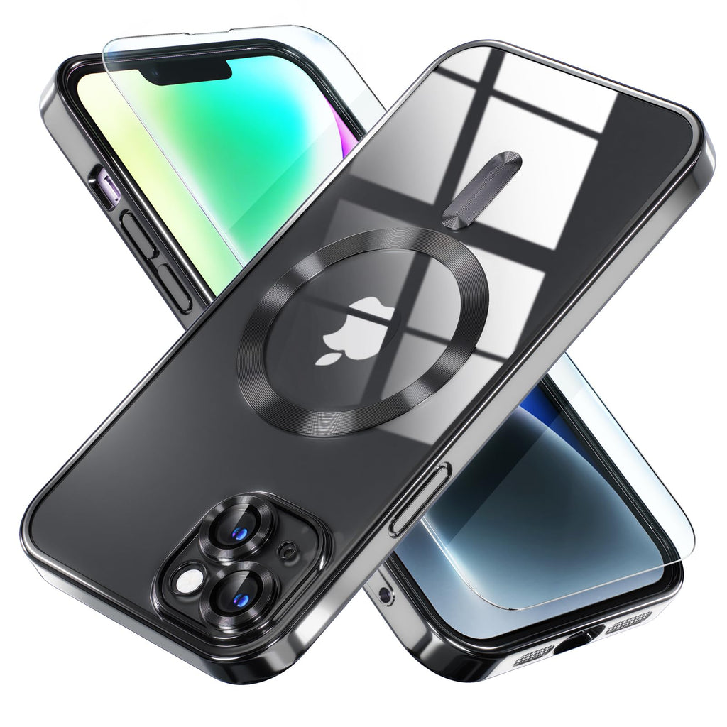 Misea Magnetic for iPhone 17 Case Compatible with MagSafe Light Blue