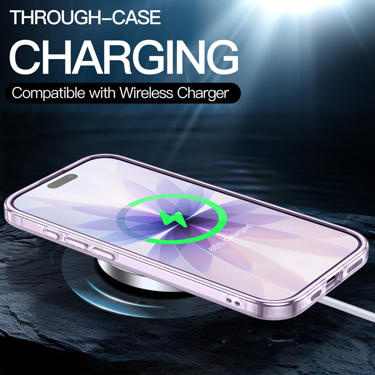 JETech Case for iPhone 17 Pro Max, Anti-Yellowing, Black