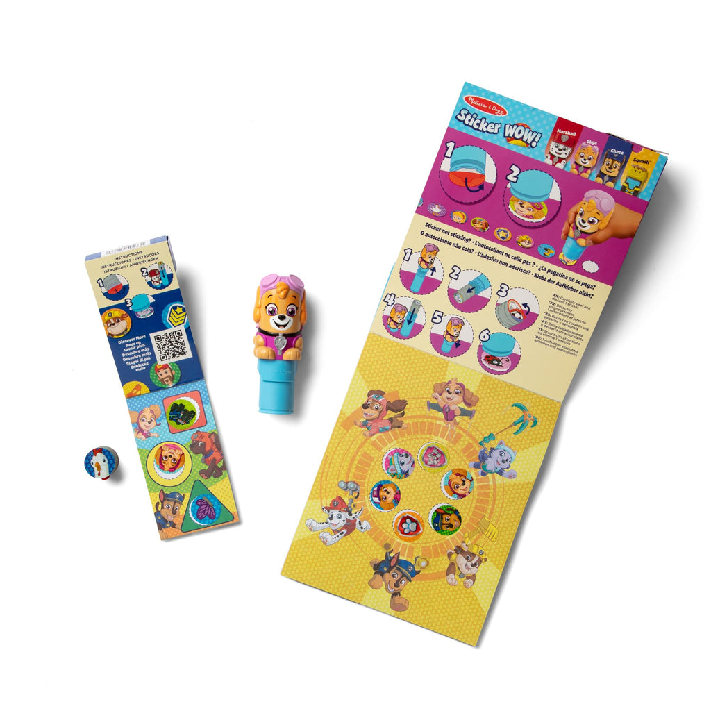 Melissa & Doug Sticker Wow! PAW Patrol Skye Stamper Toy and Activity Pad