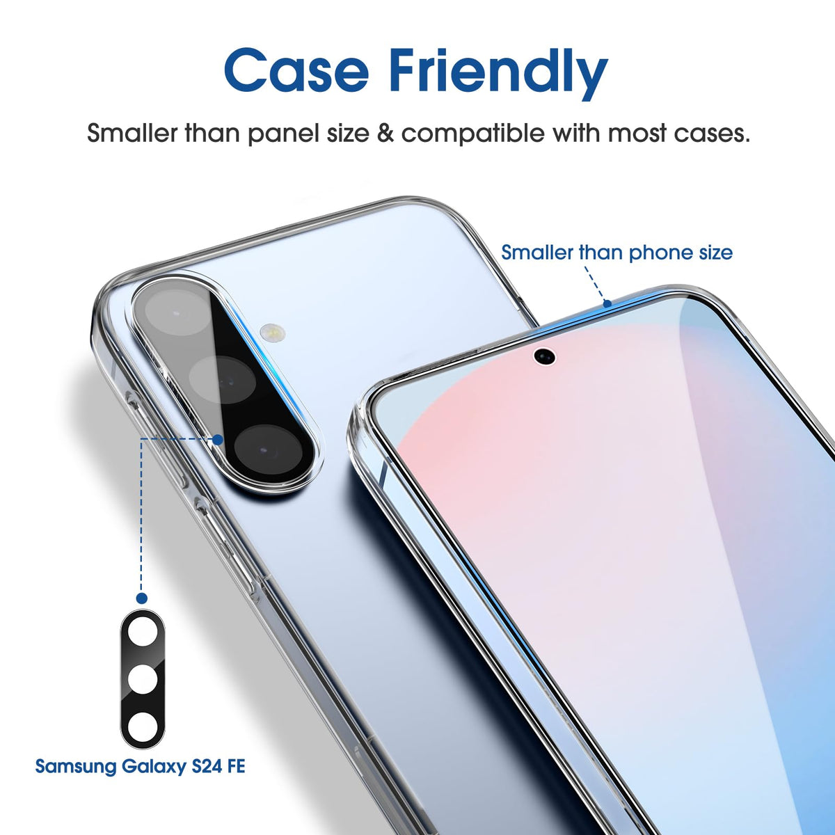 amFilm OneTouch for Samsung Galaxy S24 Ultra Screen Protector TemperedGlass