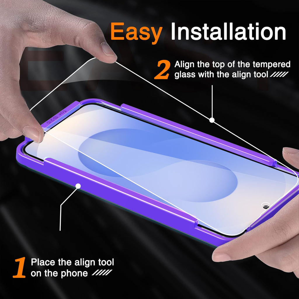 Wiaocit Tempered Glass Screen Protector for Samsung Galaxy A17 5G