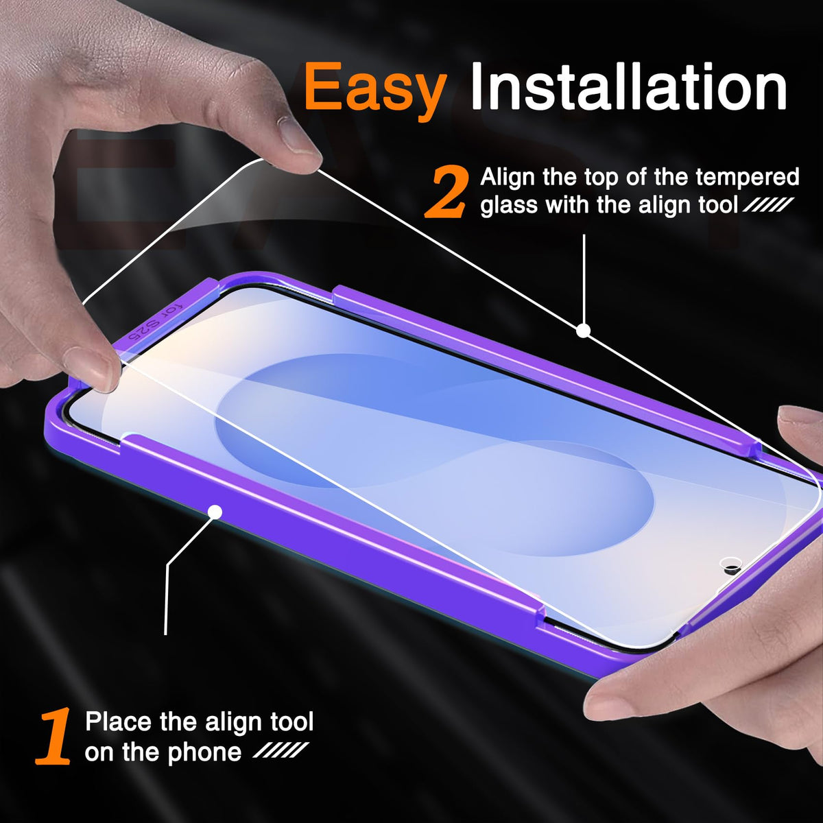 Wiaocit Tempered Glass Screen Protector for Samsung Galaxy A17 5G