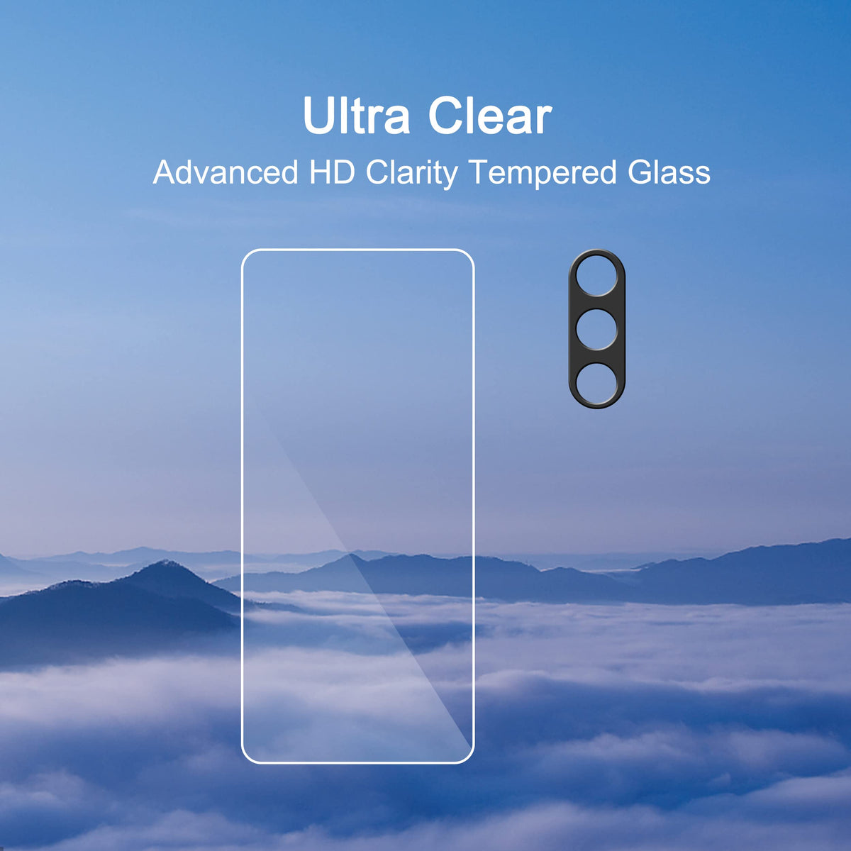 Ailun Screen Protector + Camera Lens Protector for Galaxy S24+ / S24 Plus