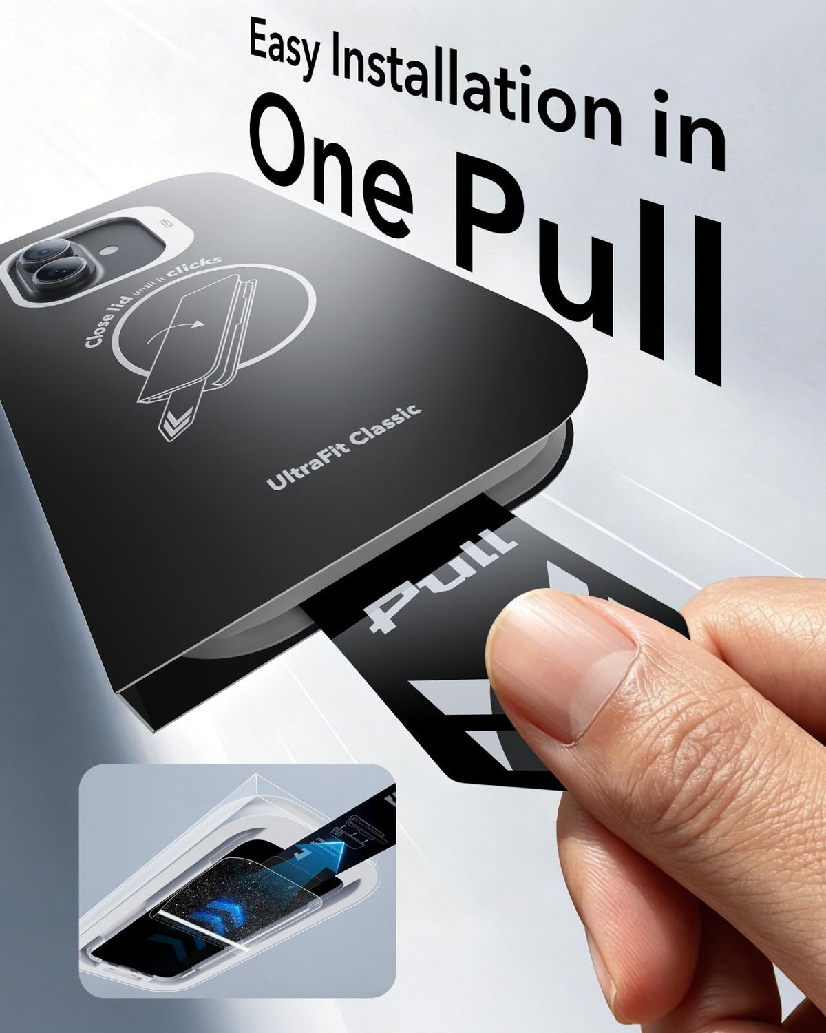 ESR 3 Pack for iPhone 17 Pro Screen Protector, Classic