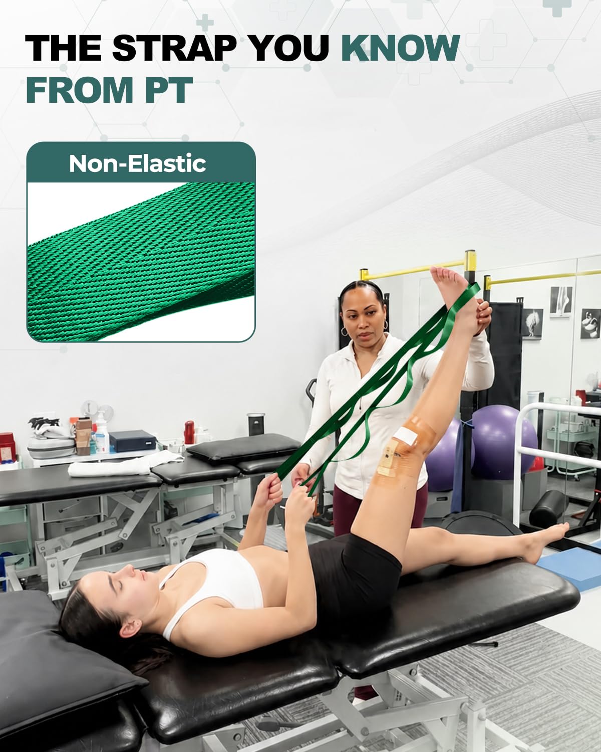 Trideer Stretching Strap with Loops, Yoga Strap, Stretch Bands for Exercise