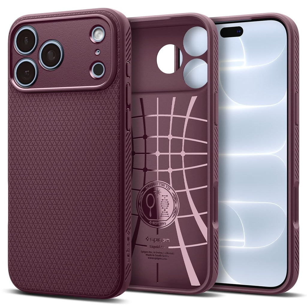 Spigen Liquid Air Designed for iPhone 13 Pro Max Case (2021) - Matte Black