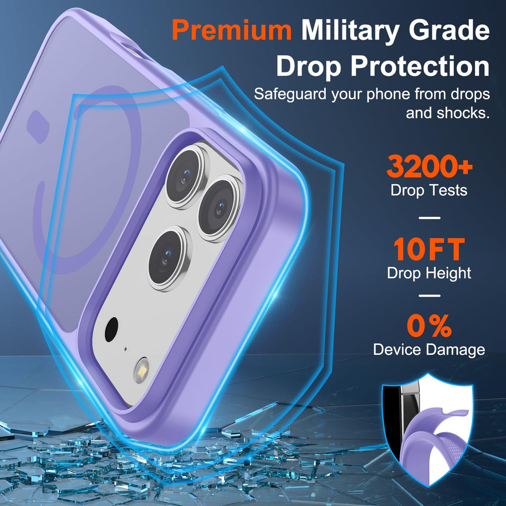 SUPFINE Magnetic for iPhone 18 Pro Max/17 Pro Max Case Dark Blue