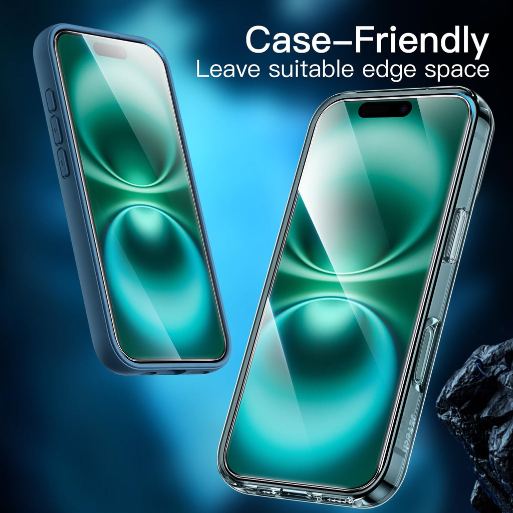 JETech Screen Protector for iPhone 18 Pro Max/17 Pro Max, 3-Pack