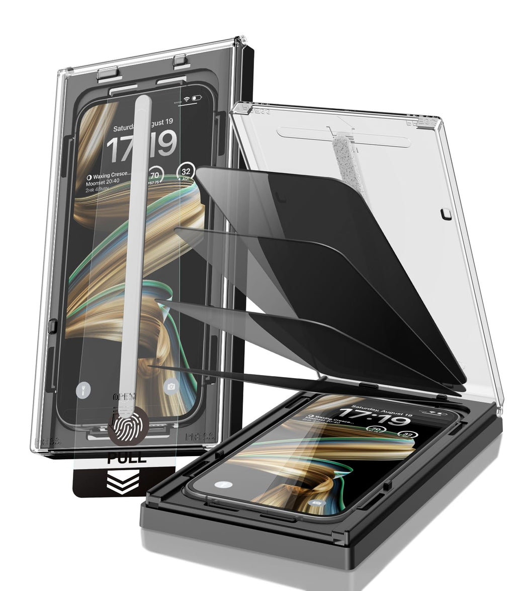EZ-GLAZ-4 Pack for iPhone 17 Pro Max Screen Protector (6.9") HD Clear
