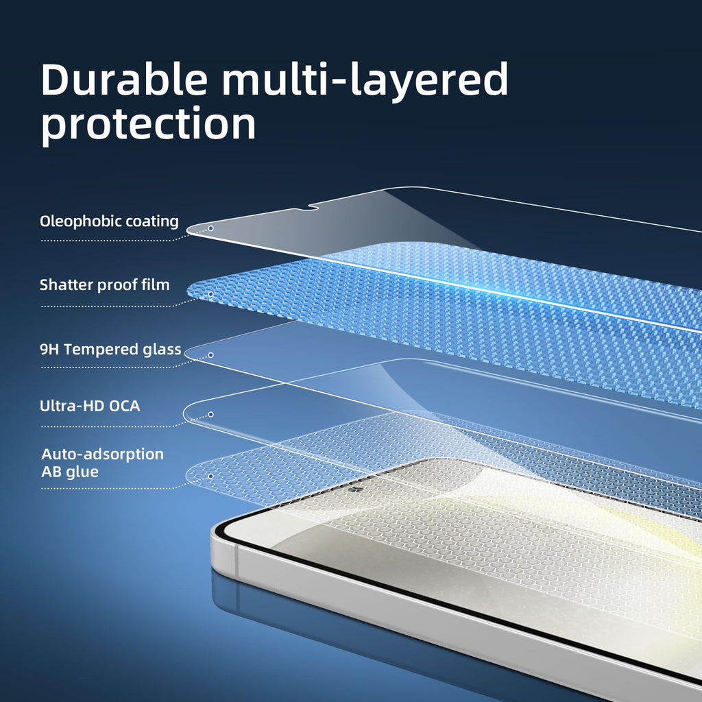 NEW'C for Samsung Galaxy S23 6.1" (SM-S911),Screen Protector Tempered Glass