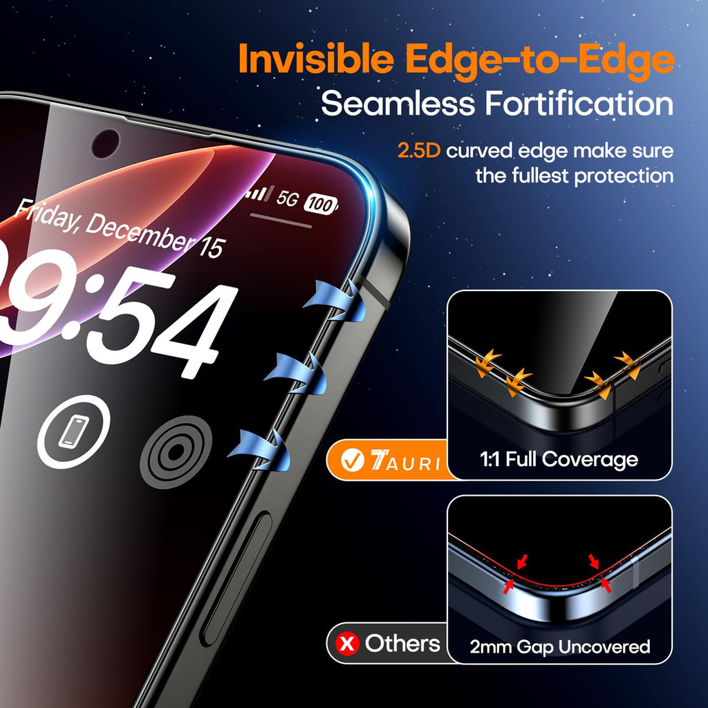 TAURI 2 Pack for Samsung Galaxy Z Fold 8 Ultra Screen Protector Clear