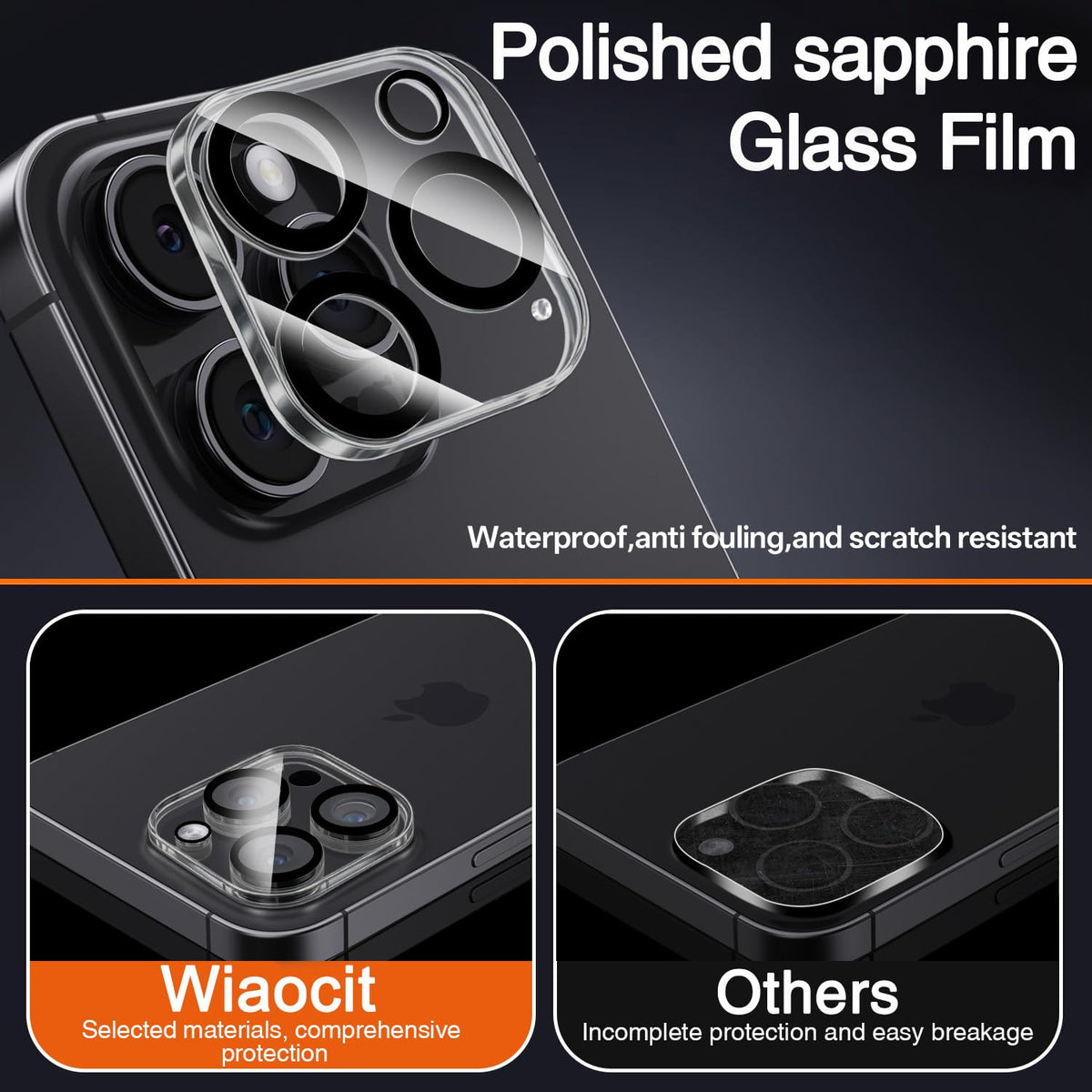 Wiaocit Tempered Glass Screen Protector for Samsung Galaxy A17 5G
