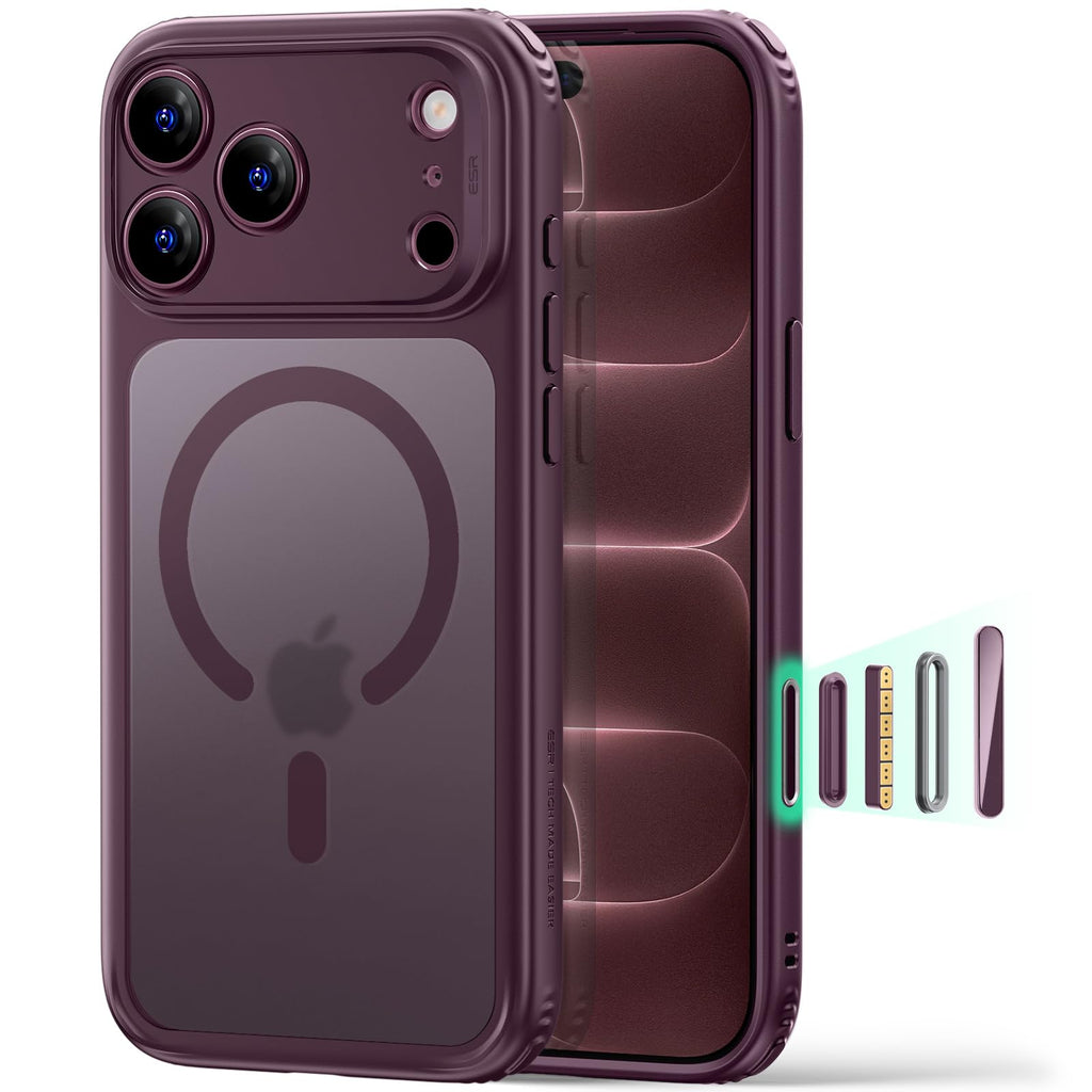 ESR Classic Hybrid for iPhone 17/18 Pro Case, Clear
