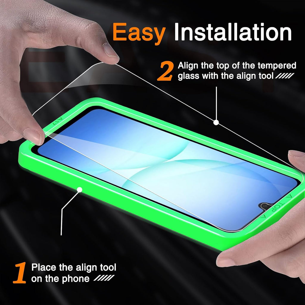 Wiaocit Tempered Glass Screen Protector for Samsung Galaxy A17 5G
