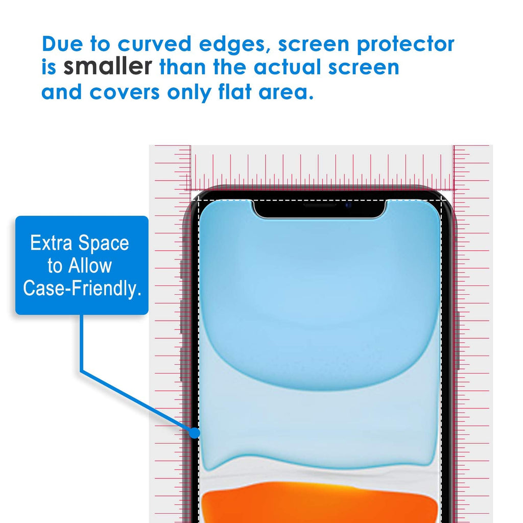 JETech Screen Protector for iPhone 13/13 Pro, 3-Pack