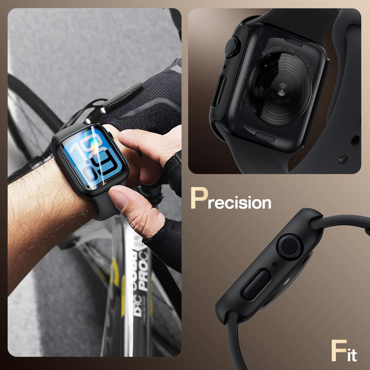 LK 6Pcs for Apple Watch Series 12/Series 11/Series 10 46mm Screen Protector