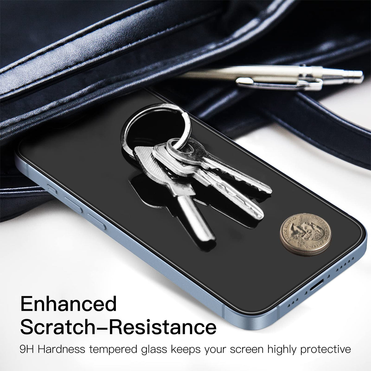JETech Screen Protector for iPhone 13/13 Pro, 3-Pack