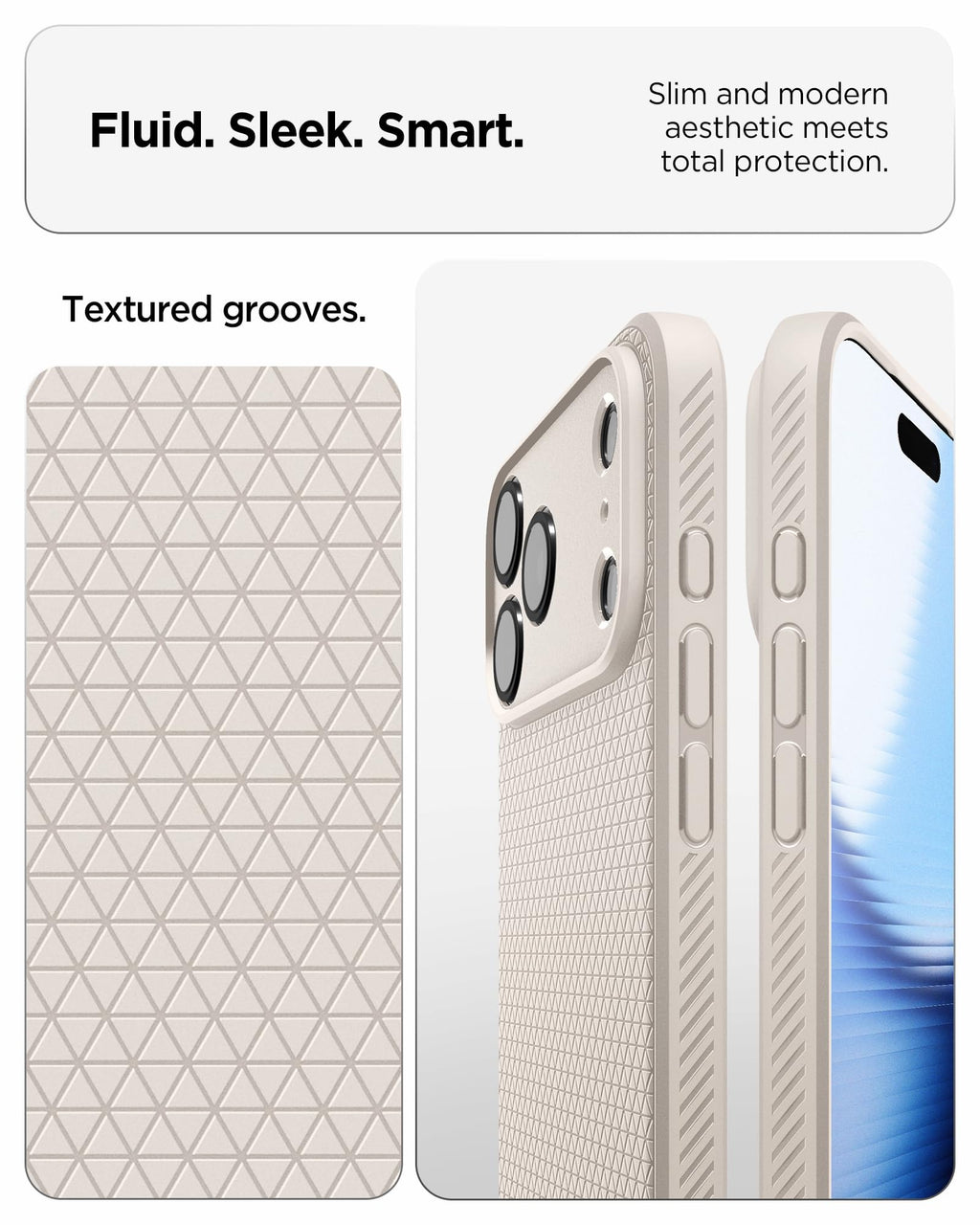 Spigen Liquid Air Designed for iPhone 13 Pro Max Case (2021) - Matte Black