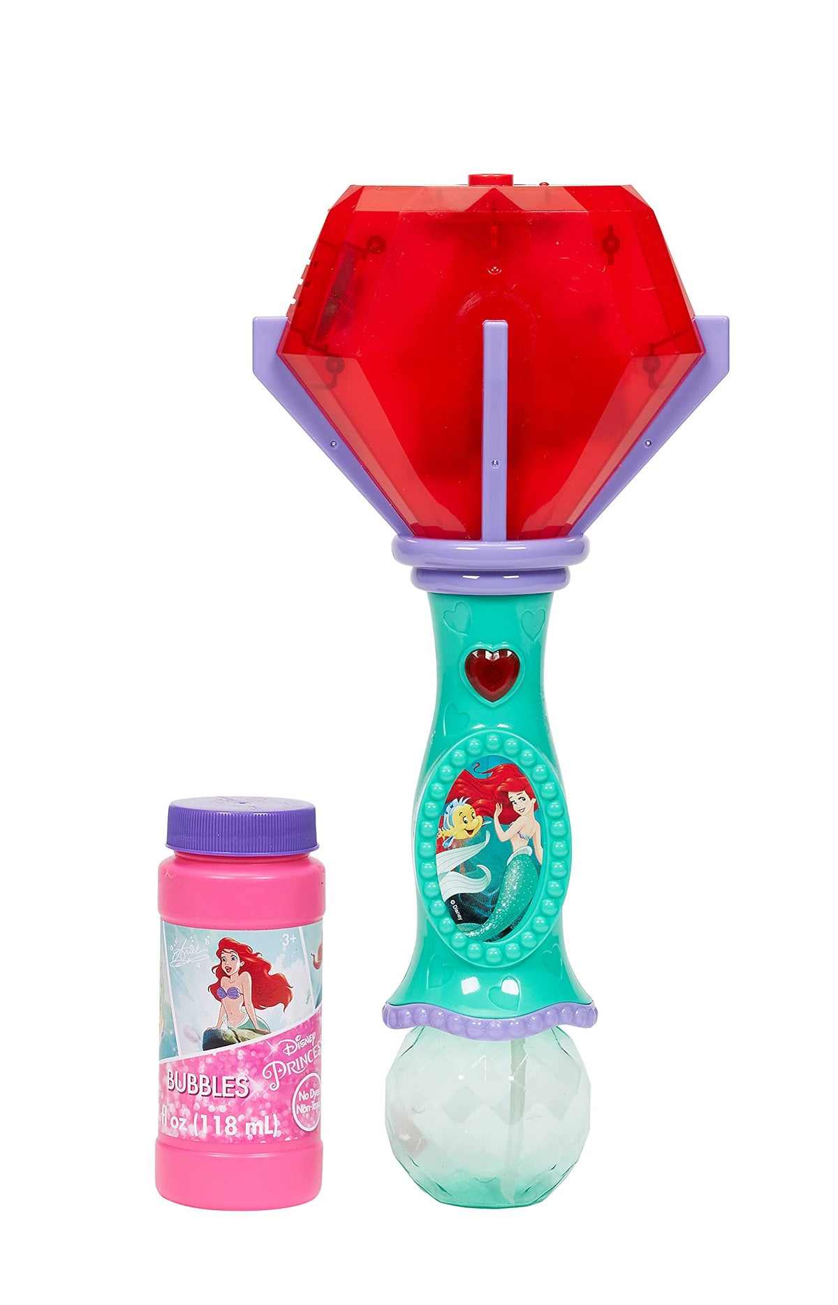 Little Kids Paw Patrol Marshall Light and Sound Musical Bubble Wand, Includes Bubble Solution