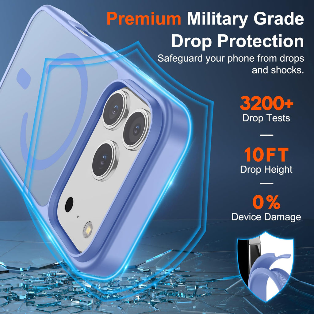 SUPFINE Magnetic for iPhone 18 Pro Max/17 Pro Max Case Dark Blue
