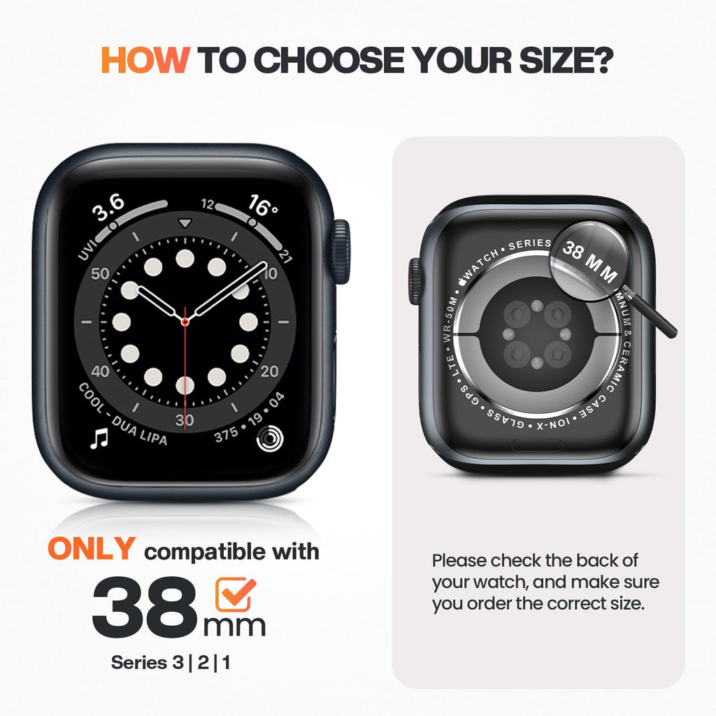 Goton IP67 Waterproof Case with Glass for Apple Watch Series 11/10 46mm