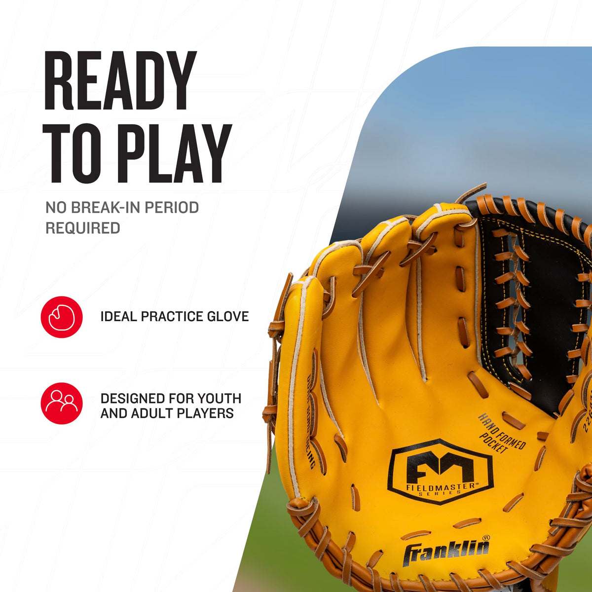 Franklin Sports Field Master Baseball Glove