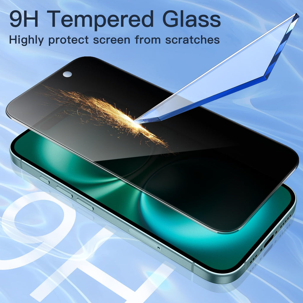 JETech Privacy Screen Protector for iPhone 18 Pro, 2-Pack